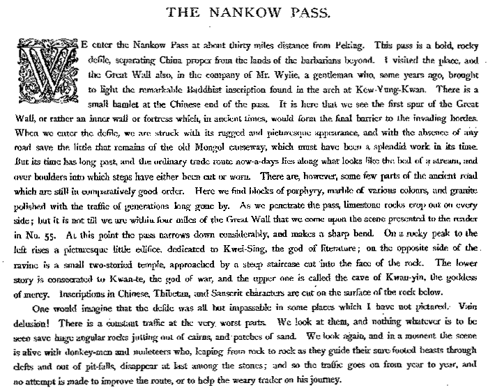 THE NANKOW PASS